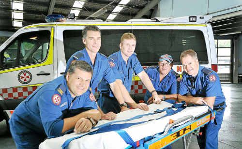 Some of Coffs Harbour’s paramedics. Some of Coffs Harbour’s paramedics.